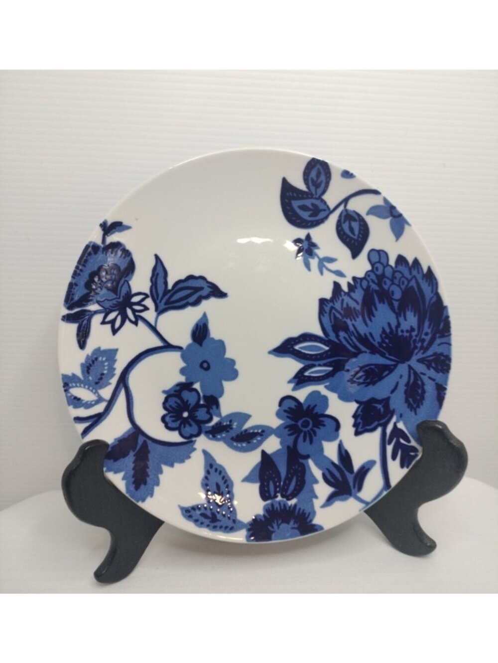 Royal Norfolk Blue Floral Salad Plate 7.5" Set Of 4 New